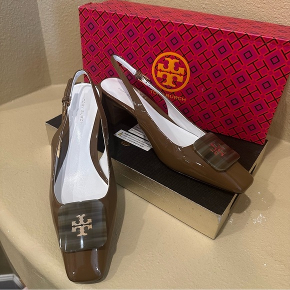 TORY BURCH 55mm Georgia Slingback Pumps